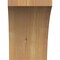 Ekena Millwork 5 1/2"W x 8"D x 8"H Thorton Smooth Knee Brace, Western Red Cedar BRC06X08X08THR00SWR - alternate 2